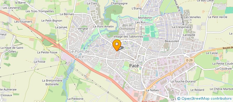 localisation de l'entreprise MURINVEST à PACE