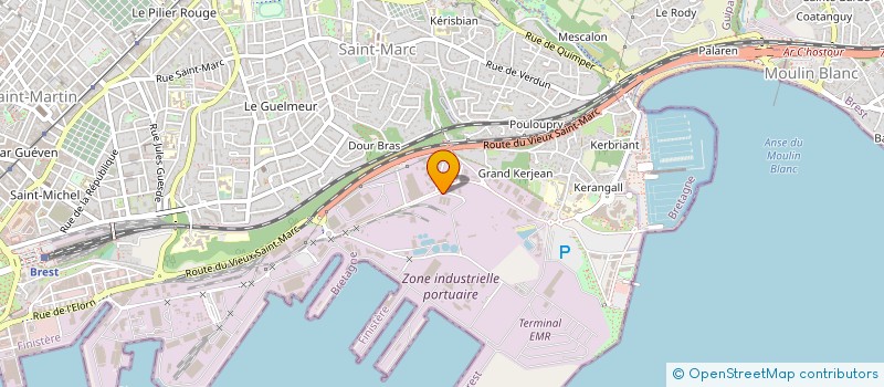 localisation de l'entreprise MURISSERIE D'ARMOR à BREST