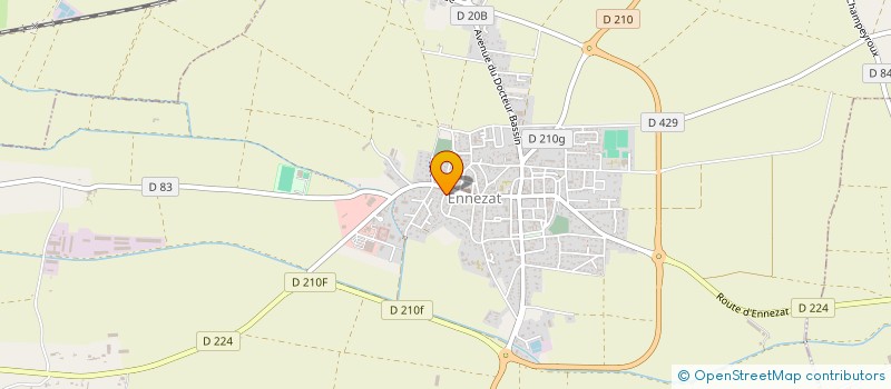 localisation de l'entreprise MURJAS & CHASSAGNE-FRAISSINIER à ENNEZAT