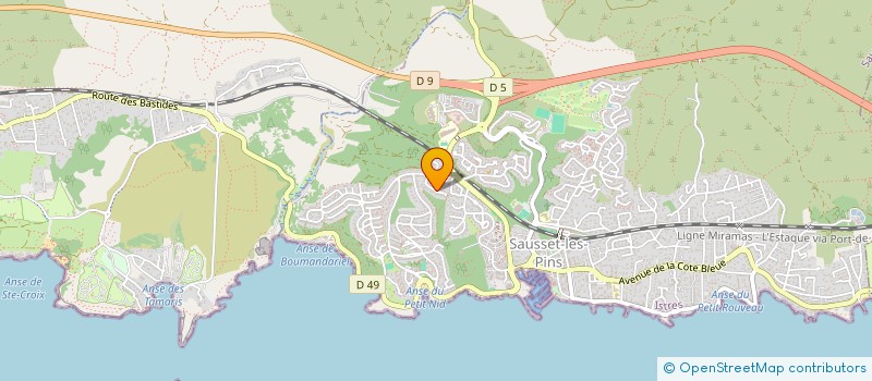 localisation de l'entreprise MURLEO  SAUSSET-LES-PINS