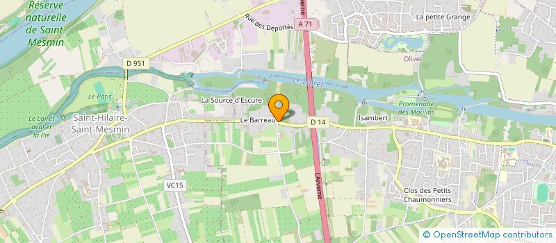 localisation de l'entreprise MURLINLOMPCAR  OLIVET