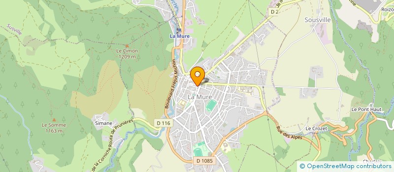 localisation de l'entreprise MURLOC 34  LA MURE