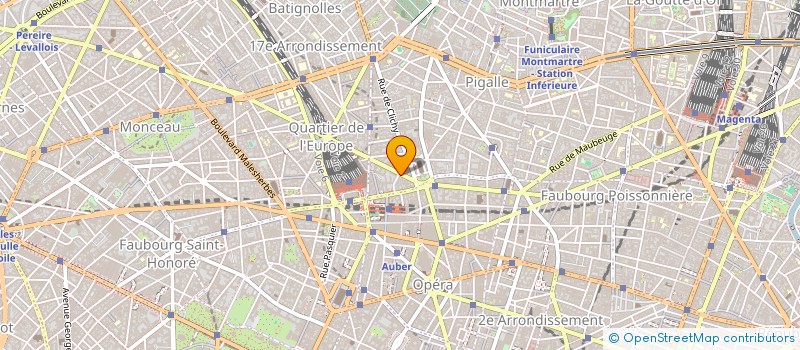 localisation de l'entreprise MURMA S A à PARIS