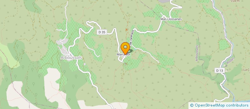 localisation de l'entreprise MURMORA  ARBOUSSOLS