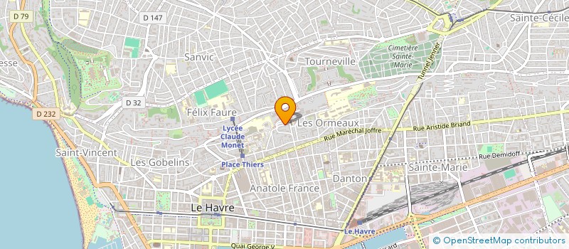 localisation de l'entreprise MURMUR 76 à LE HAVRE