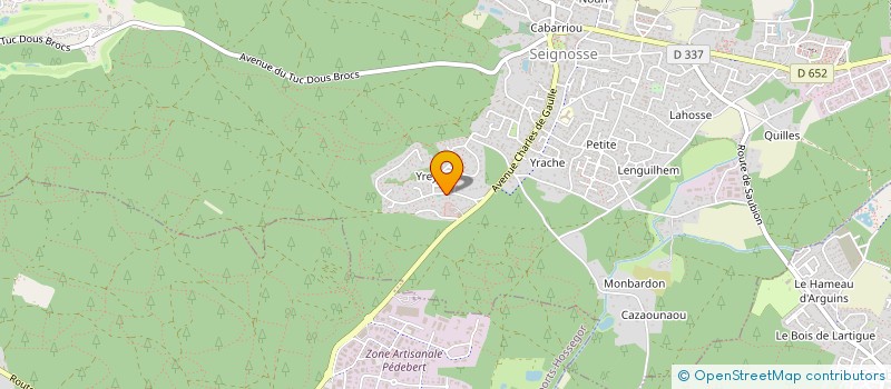 localisation de l'entreprise MURMUR  SEIGNOSSE