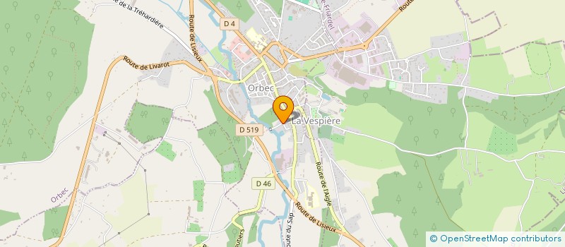 localisation de l'entreprise MURMUR  ORBEC