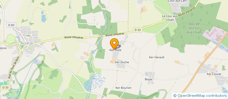 localisation de l'entreprise MURMURE à HERBIGNAC