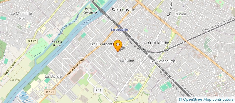 localisation de l'entreprise MURMURE à SARTROUVILLE