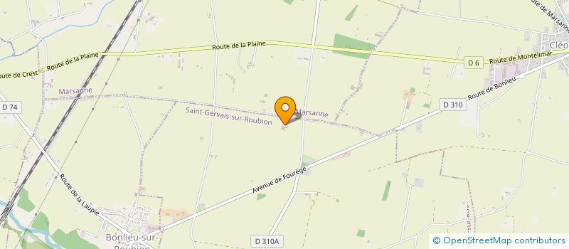 localisation de l'entreprise MURMURES COMPAGNIE ARTISTIQUE à SAINT-GERVAIS-SUR-ROUBION