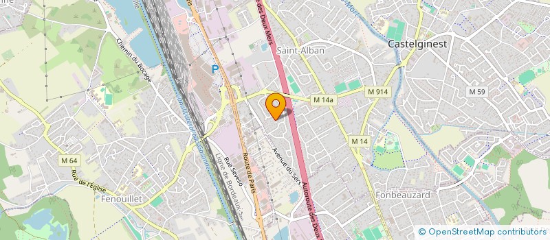 localisation de l'entreprise MURMURES DE L'AU-DELA  SAINT-ALBAN