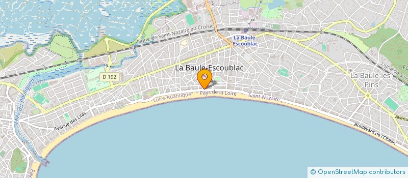 localisation de l'entreprise MURMURES INC à LA BAULE-ESCOUBLAC