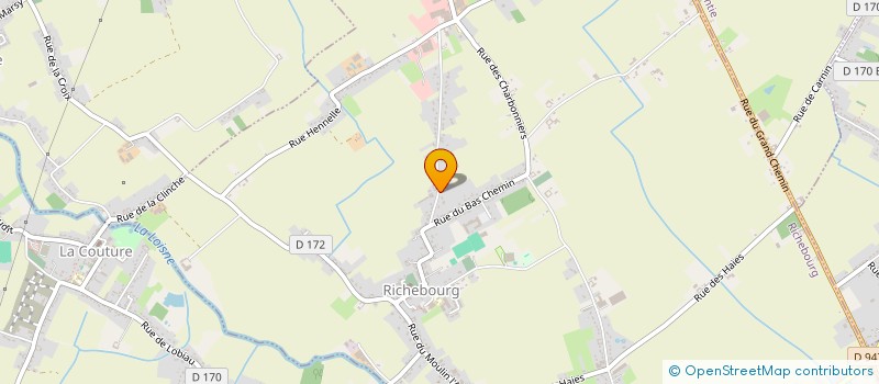 localisation de l'entreprise MURMURES-LES PETITES VOIX DE LA NATURE  RICHEBOURG