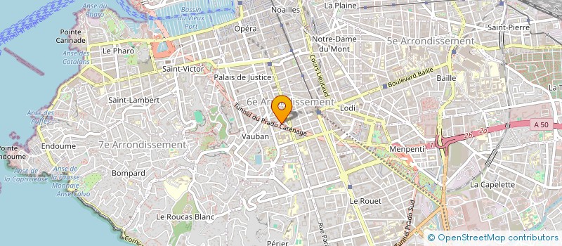 localisation de l'entreprise MURO à MARSEILLE