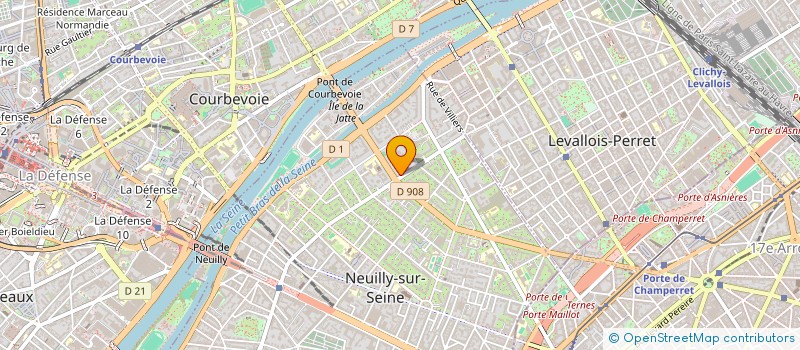 localisation de l'entreprise MURO à NEUILLY-SUR-SEINE