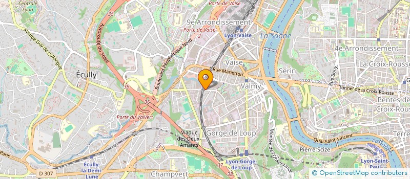 localisation de l'entreprise MURO CREATION  LYON