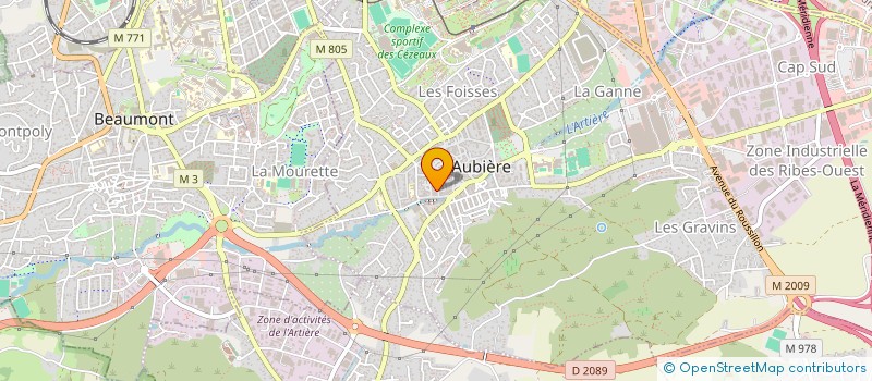 localisation de l'entreprise MUROLYS  AUBIERE