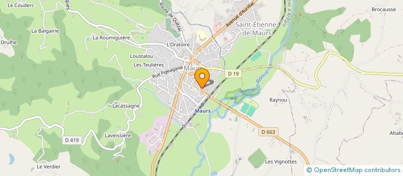 localisation de l'entreprise MURON IMMOBILIER à MAURS