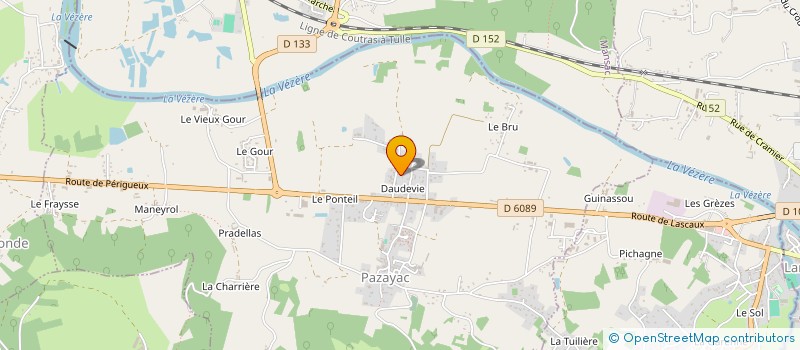 localisation de l'entreprise MURPHI à PAZAYAC