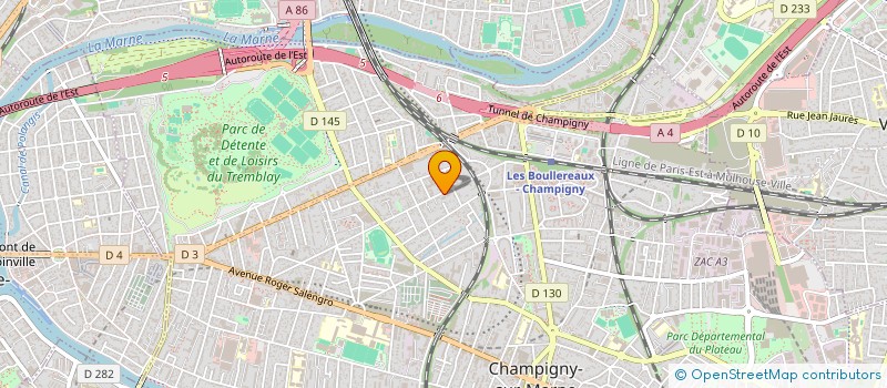 localisation de l'entreprise MURPHY  CHAMPIGNY-SUR-MARNE