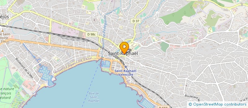 localisation de l'entreprise MURPHY à SAINT-RAPHAEL
