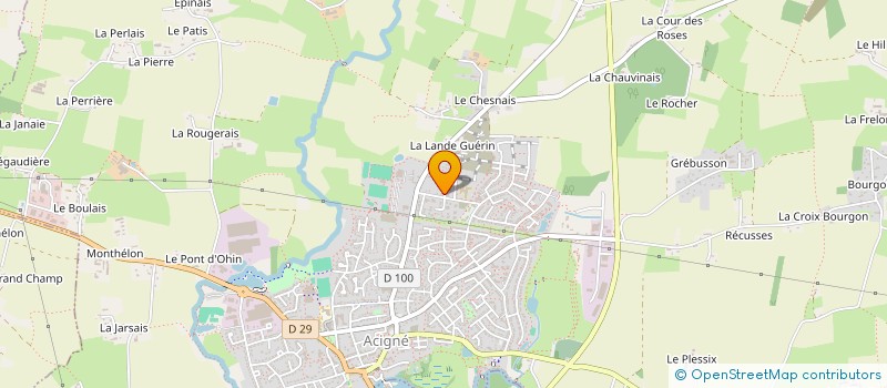 localisation de l'entreprise MURPHY  ACIGNE