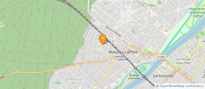 localisation de l'entreprise MURPHY  MAISONS-LAFFITTE