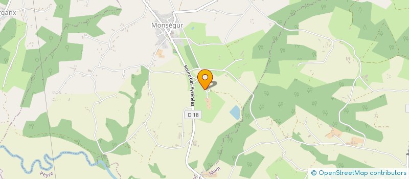 localisation de l'entreprise MURPHYS  HAGETMAU