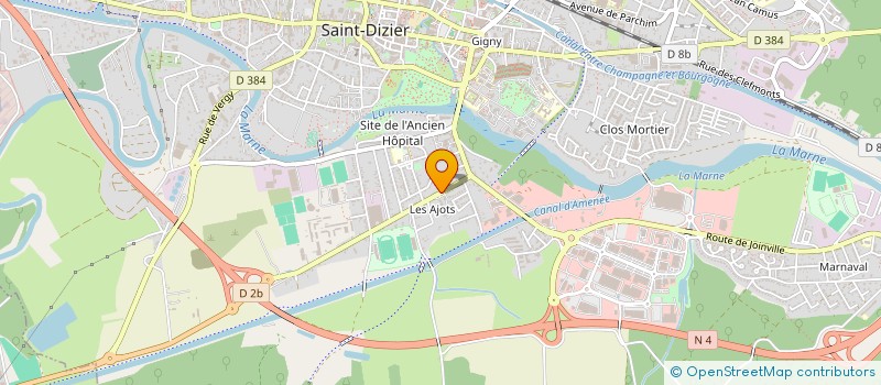 localisation de l'entreprise MURRIZI FORESTIERE à SAINT-DIZIER