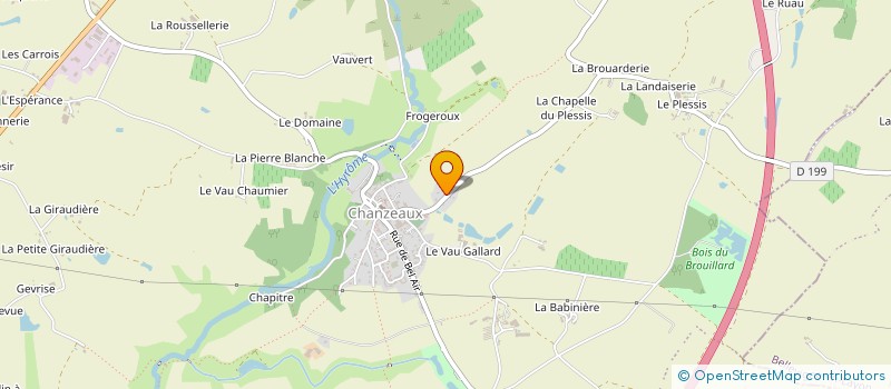 localisation de l'entreprise MURS BELLERIVE  CHEMILLE-EN-ANJOU