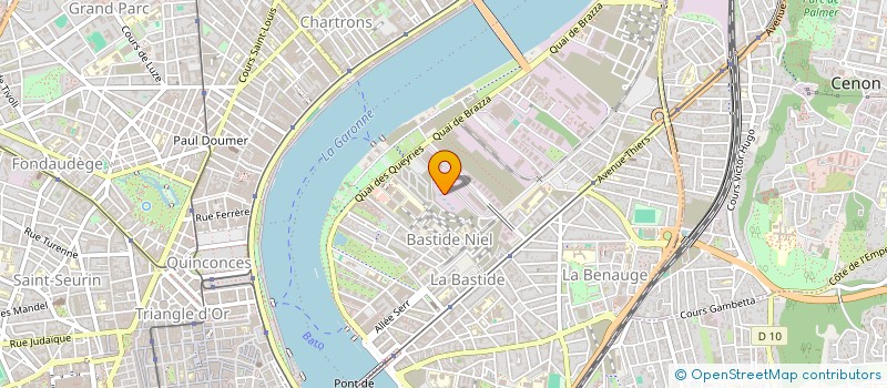 localisation de l'entreprise MURS BOULAZAC HILARIS  BORDEAUX