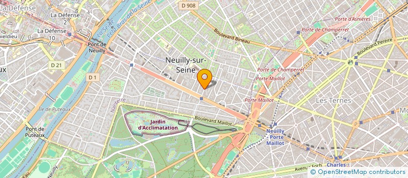 localisation de l'entreprise MURS DE COMMERCE à NEUILLY-SUR-SEINE
