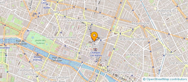 localisation de l'entreprise MURS DE MONTORGUEIL  PARIS