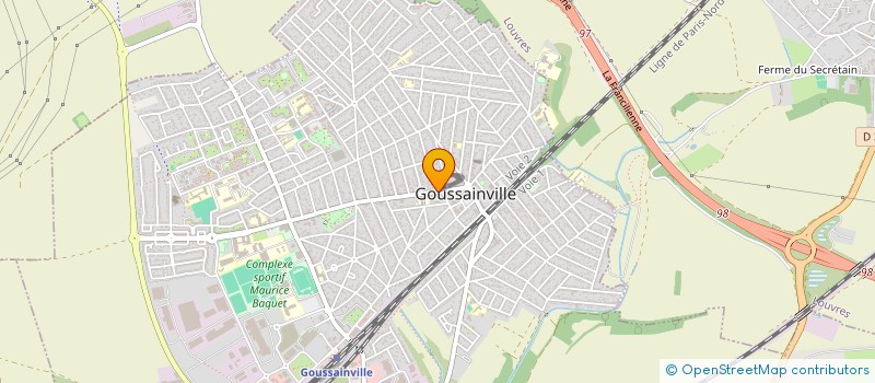 localisation de l'entreprise MURS-G à GOUSSAINVILLE