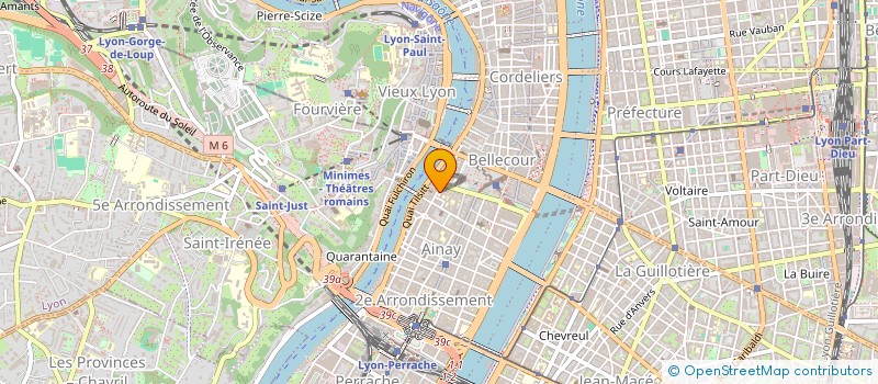 localisation de l'entreprise MURS INVEST  LYON