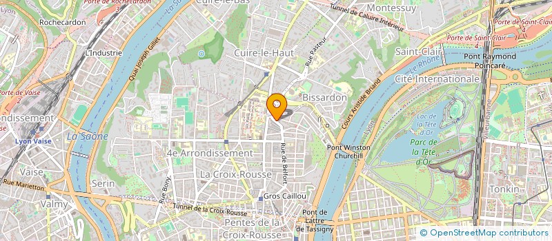 localisation de l'entreprise MURS-MURS  LYON