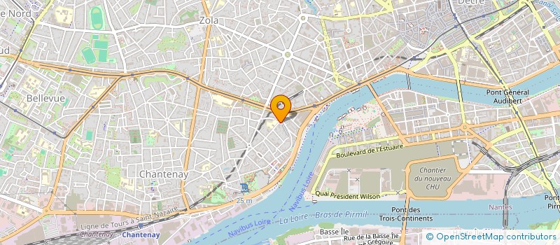 localisation de l'entreprise MURS TOITS NETS à NANTES