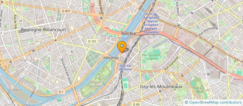 localisation de l'entreprise MURSMURS à ISSY-LES-MOULINEAUX