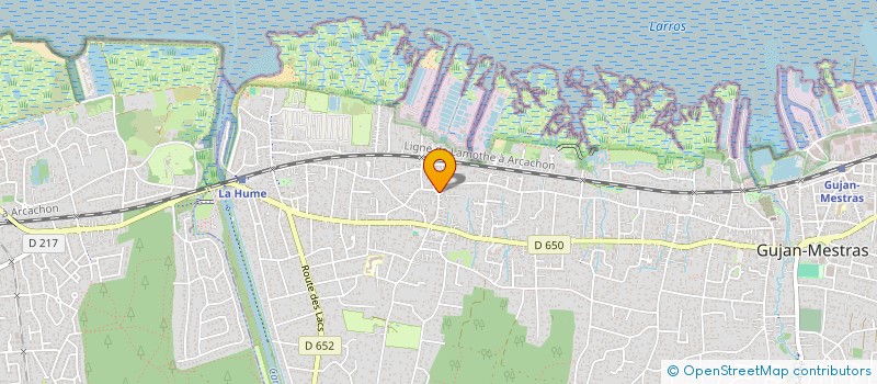 localisation de l'entreprise MURTURONE  GUJAN MESTRAS