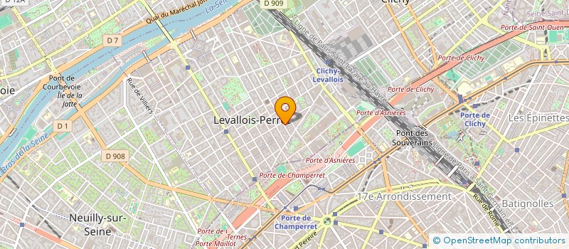 localisation de l'entreprise MURUGA à LEVALLOIS-PERRET