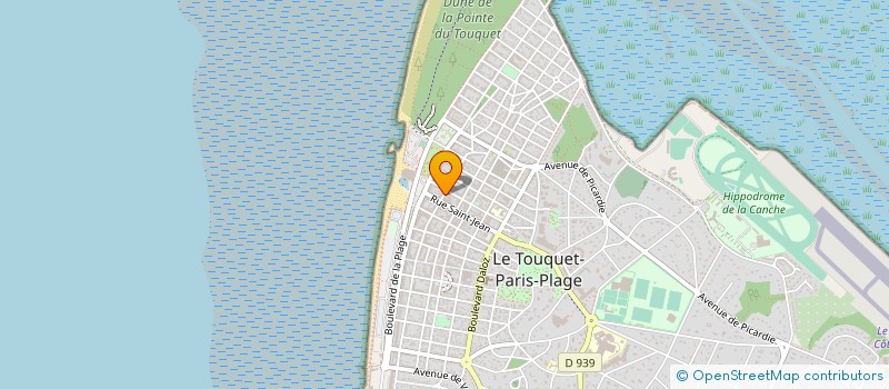 localisation de l'entreprise MURVAL à LE TOUQUET-PARIS-PLAGE