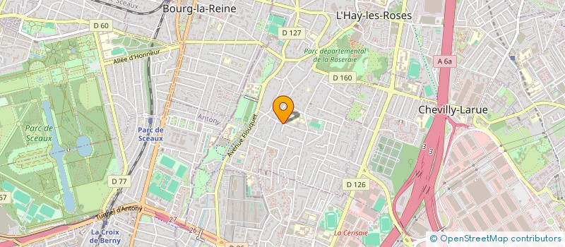 localisation de l'entreprise MURY  L'HAY-LES-ROSES