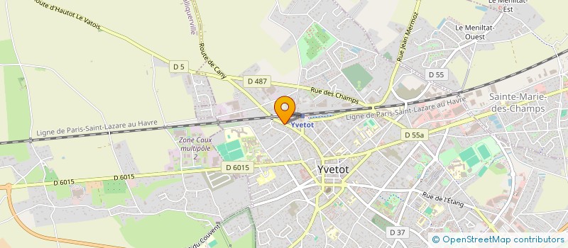 localisation de l'entreprise MURY INDIVISION  YVETOT