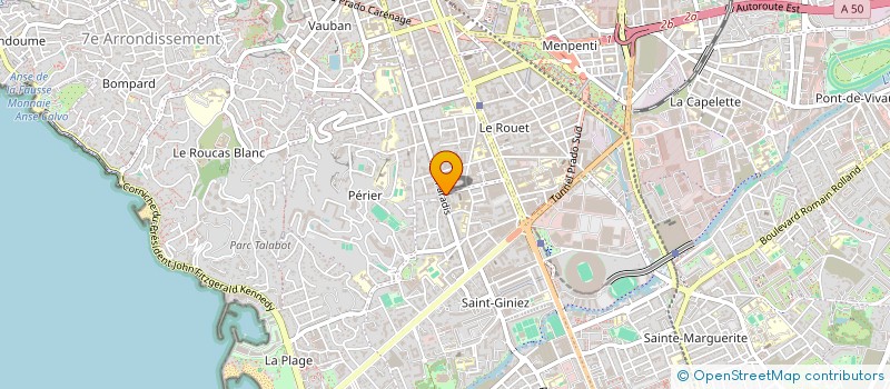 localisation de l'entreprise MUS-ARTIST  MARSEILLE