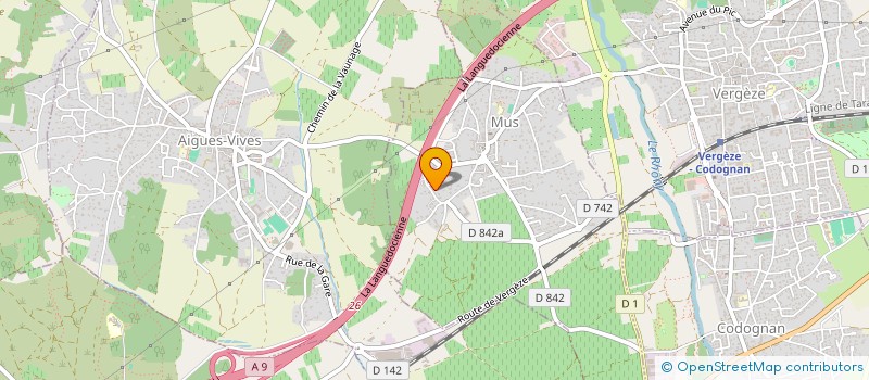 localisation de l'entreprise MUS CONSTRUCTION  MUS