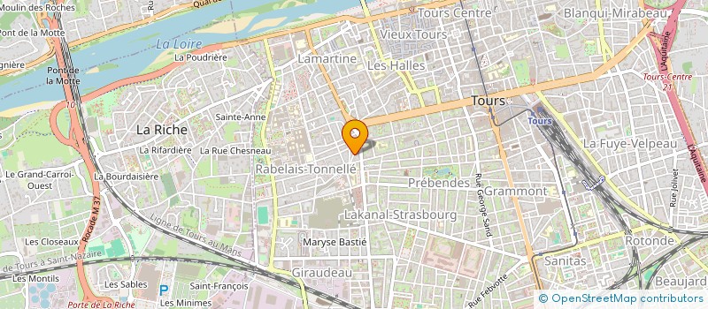 localisation de l'entreprise MUS'ECHO à TOURS