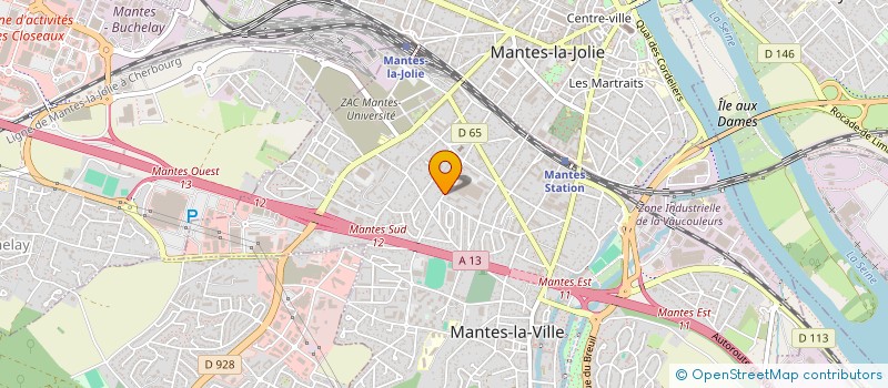 localisation de l'entreprise MUS TRANSPORTS à MANTES-LA-VILLE