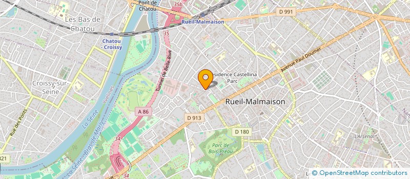 localisation de l'entreprise MUSA à RUEIL-MALMAISON