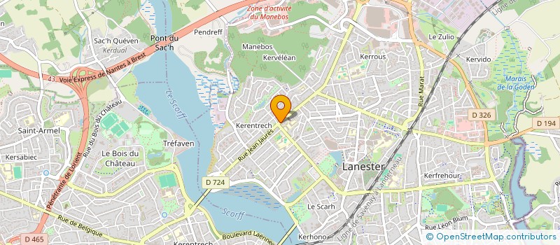 localisation de l'entreprise MUSA  LANESTER