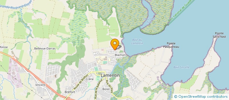 localisation de l'entreprise MUSA LOCATION 21  LAMENTIN